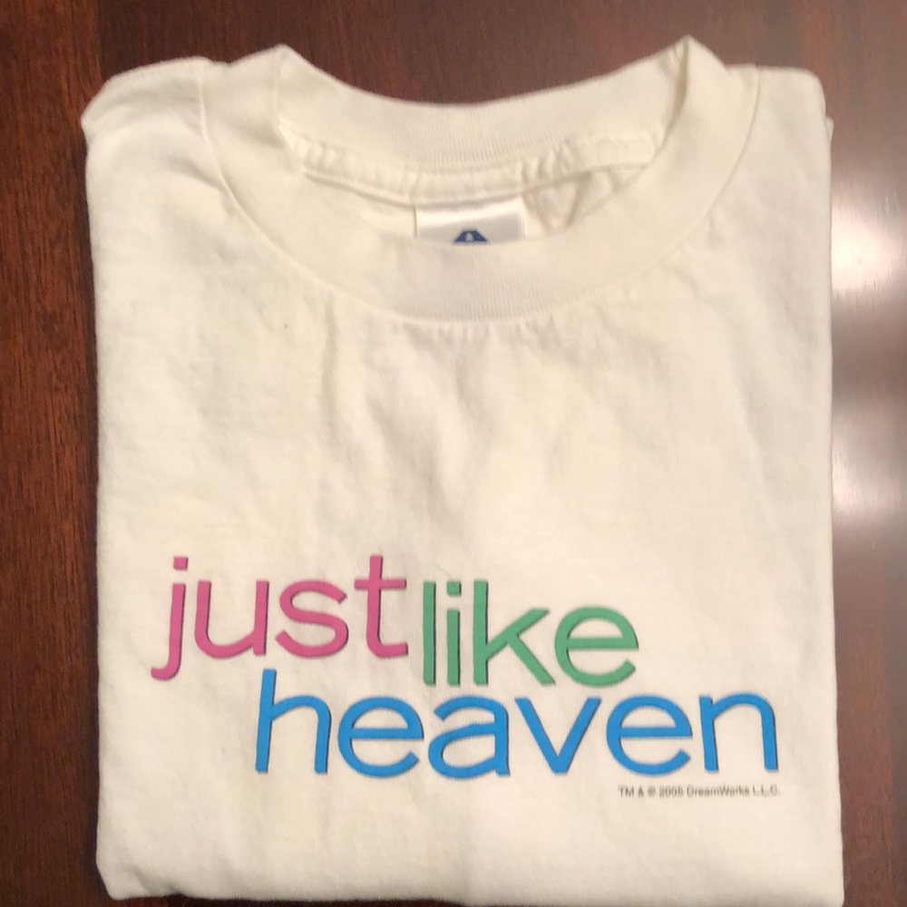 JUST LIKE HEAVEN TSHIRT ORIGINAL MOVIE MEMORABILIA REECE WITHERSPOON SIZE M-#501
